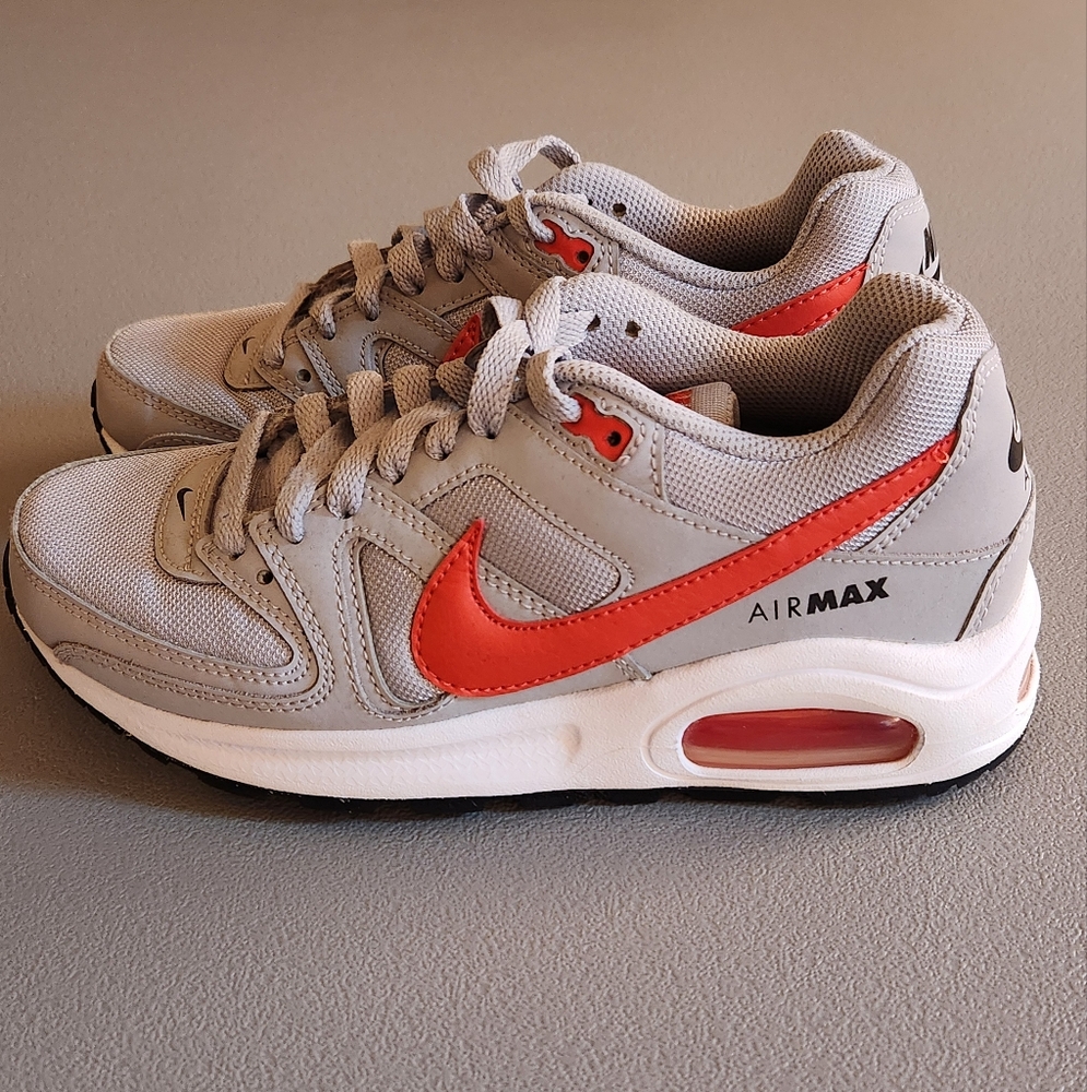 Kids Nike Air Max gray, orange, Size 5Y